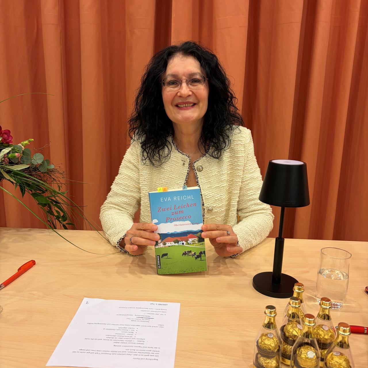 Krimi-Autorin Eva Reichl