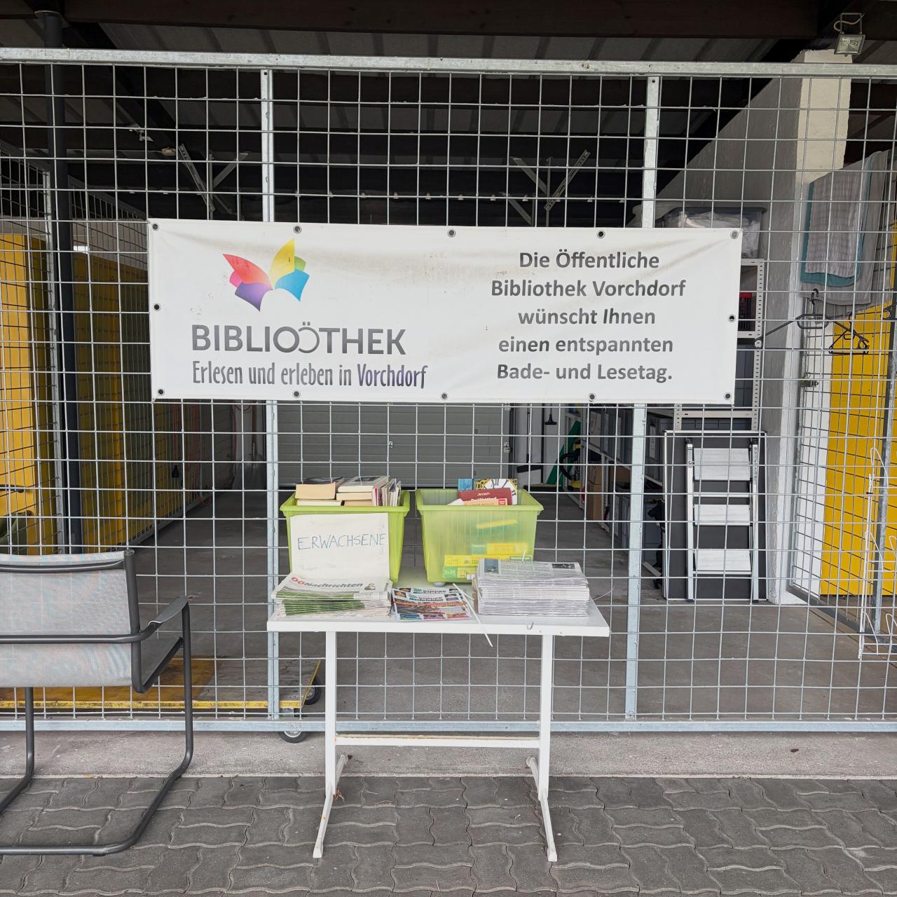 Freibad-Lesen